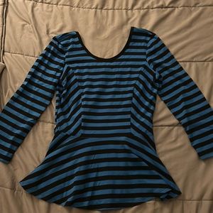 Babydoll Dressy Striped Shirt ~ ⭐️